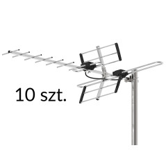 21-054- Antenn DVB-T atd31s VHF/UHF mux8 riktad passiv 10-pack