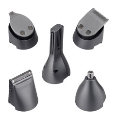 AD 2944 Trimmer - 6-i-1 vårdset med LCD-skärm och laddningsbas.