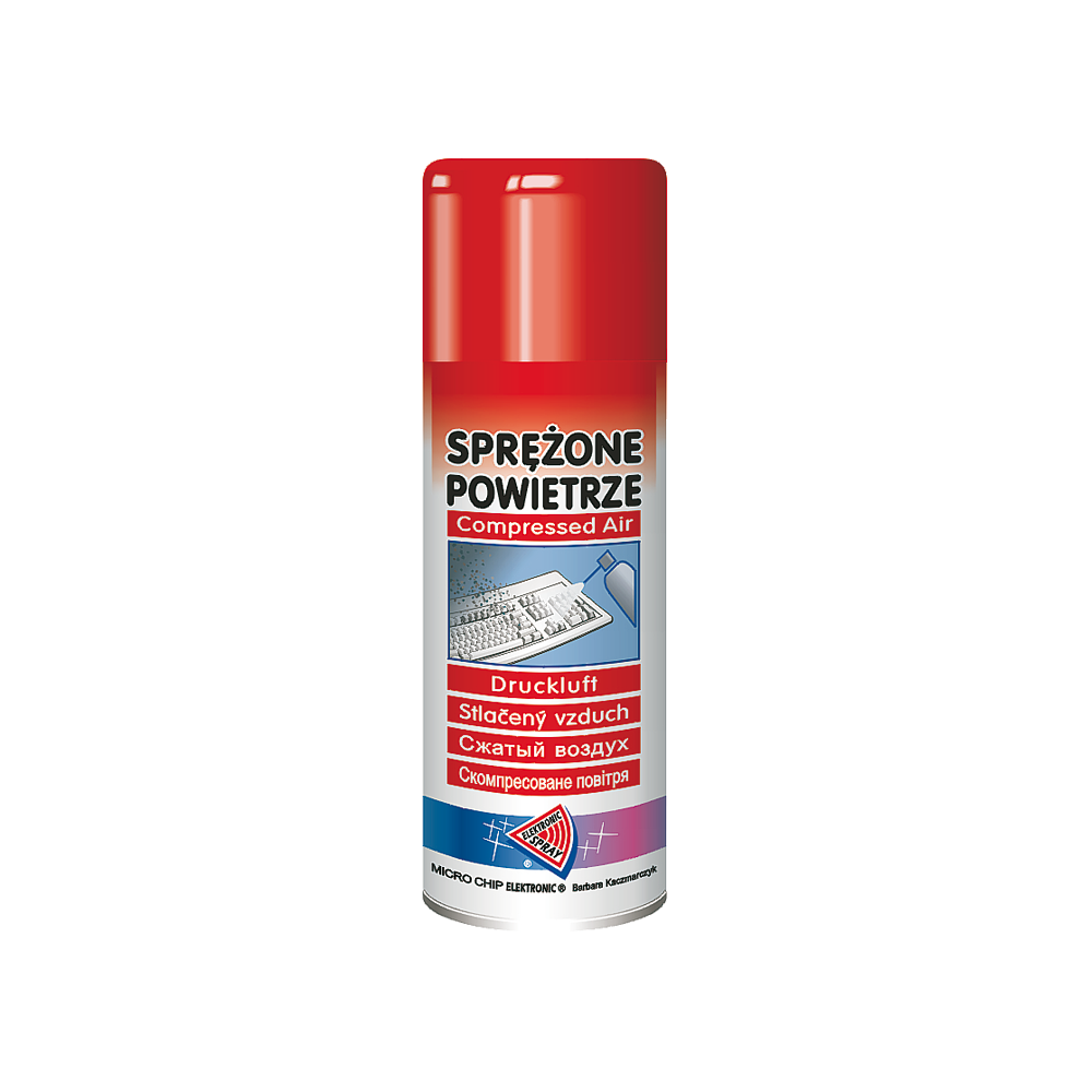 Komprimerad luft 400 ml - brännbar MICROCHIP ART.015