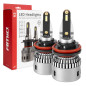 Bil LED-lampor serie K3 H8 H9 H11 H16 12V 6000K Canbus AMIO-03686