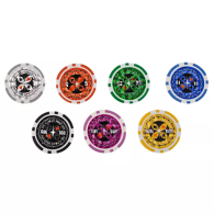 Poker - set med 500 marker i en HQ 23529-väska
