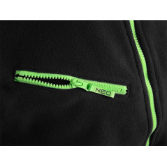 Arbetspolar PREMIUM, svart, förstärkt med Cordura, storlek S.