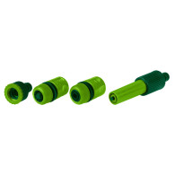 Ett set med enkel sprinkler, kopplingar och anslutning till kran 1/2''-3/4''.