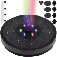 Fontän solcellsträdgård LED Gardlov 23227