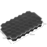 Silikonform för isbitar Ruhhy 23228