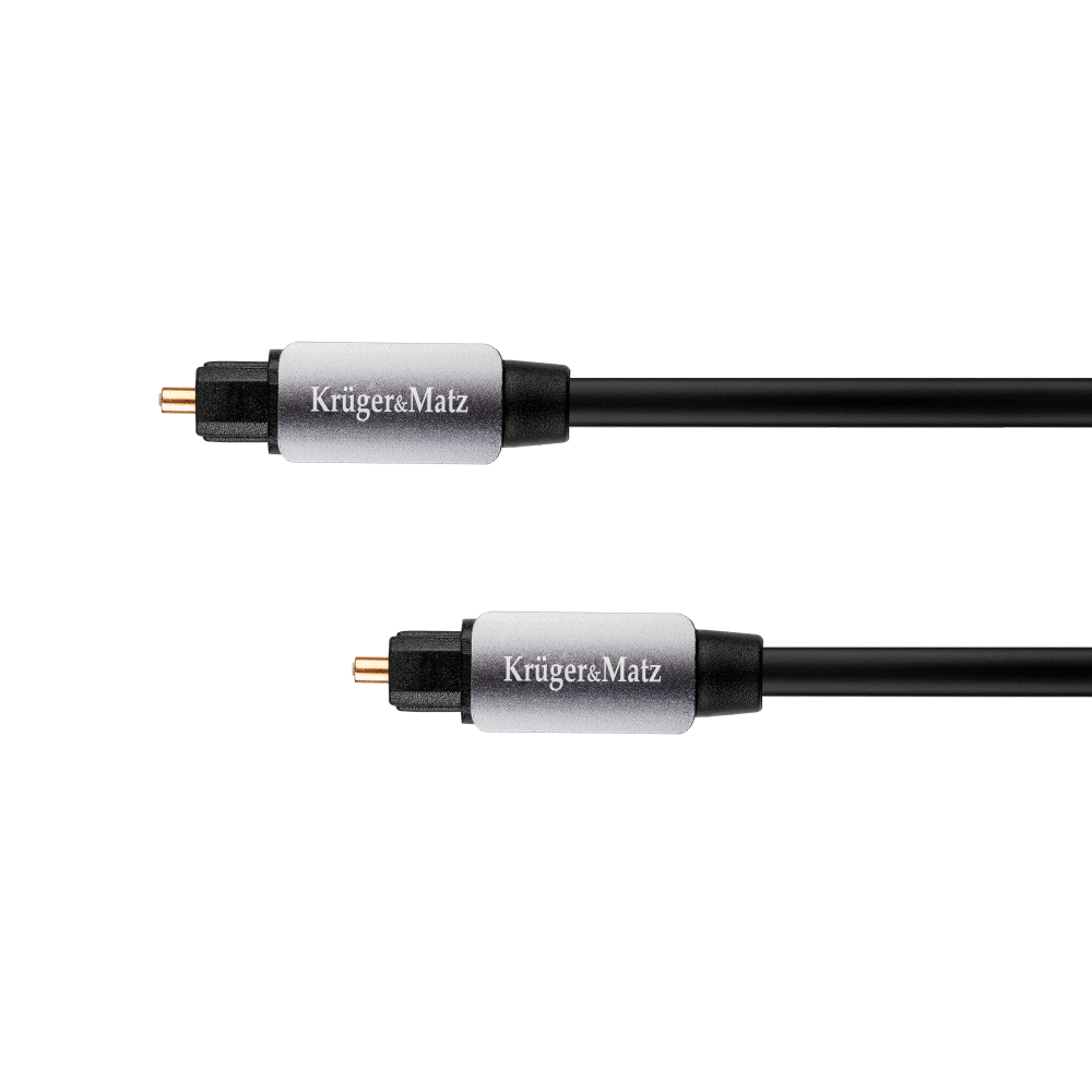 Kabel optyczny toslink-toslink 1.0m Kruger&Matz Kabel optyczny toslink-toslink 1.0m Kruger&Matz
