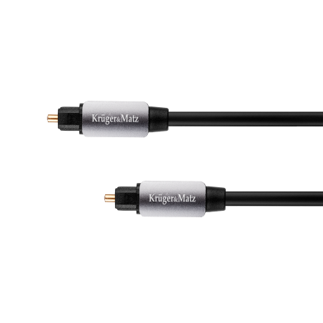 Optisk kabel toslink-toslink 1,5m Kruger&Matz