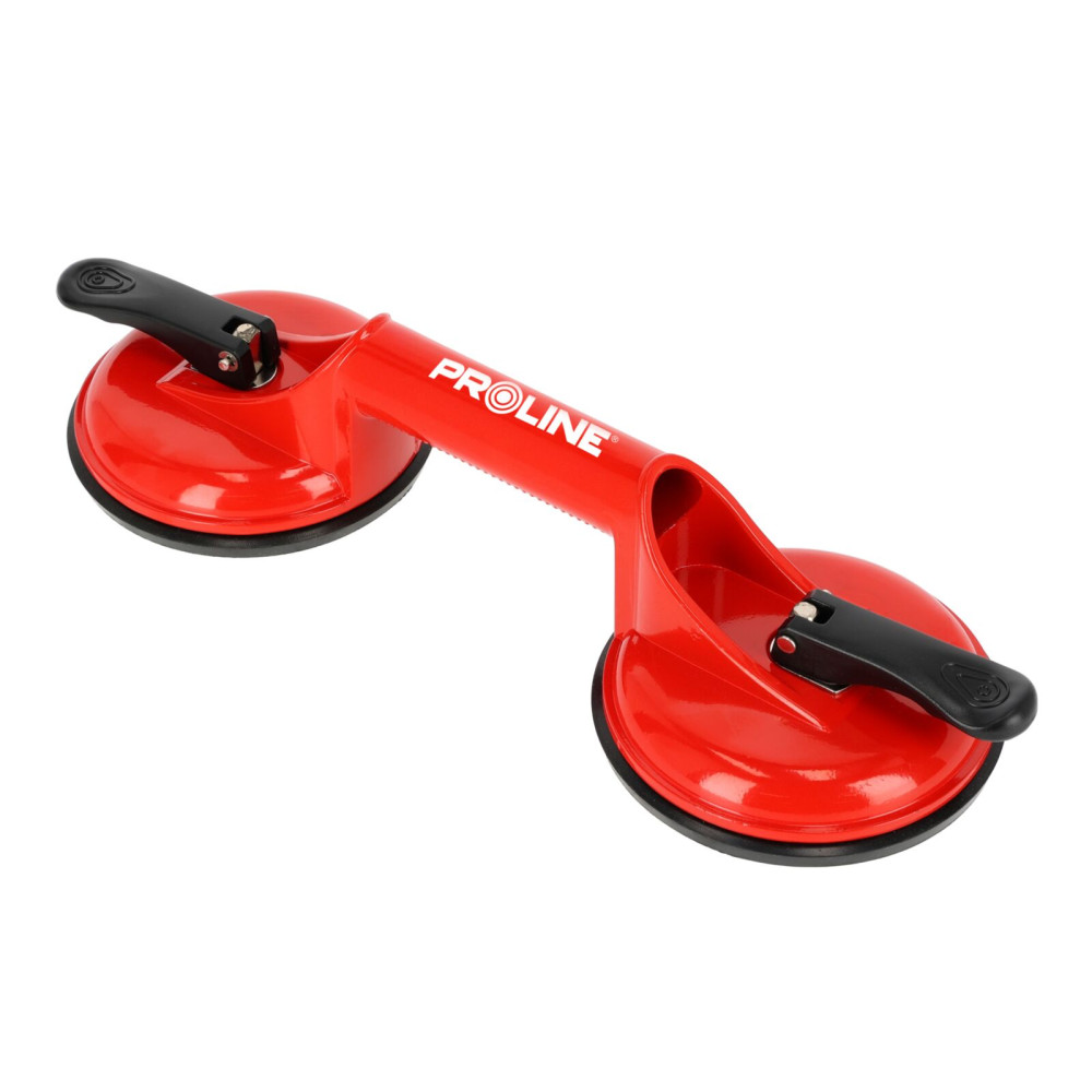 Uchwyt przyssawka do szyb, alu., 2x118mm, max.80kg, proline Uchwyt przyssawka do szyb, alu., 2x118mm, max.80kg, proline