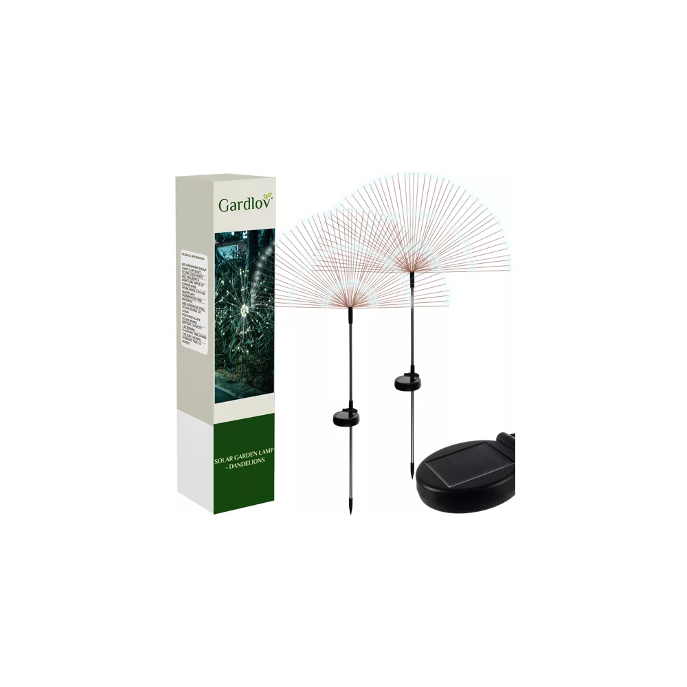 Lampa ogrodowa solarna- dmuchawce Gardlov 23561