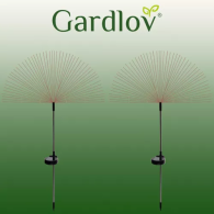 Solcellsträdgårdslykta - blåsippor Gardlov 23561