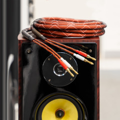 Högtalarkabel 3,0m Kruger&Matz (banankontakter)