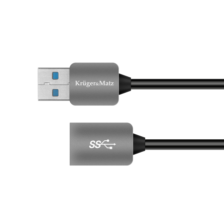 USB3.0-kabel hane - hona 1m Kruger&Matz