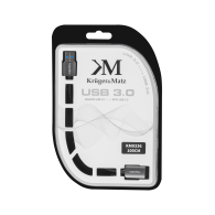 USB3.0-kabel hane - hona 1m Kruger&Matz