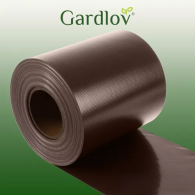 Stängselband 19cmx35m 630g/m2 brun 23707