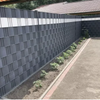 Taśma ogrodzeniowa 19cmx26m 700g/m2 antracyt 23909