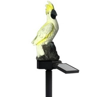 ZD50S Solcellslampa LED papegoja vit