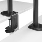 Skrivbordsfäste för LCD-monitor Maclean, enkel arm, VESA 75x75 och 100x100, 17-32 tum, 9 kg, MC-572N.