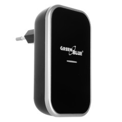 Trådlös batterilös kinetisk dörrklocka GreenBlue, 38 melodier, svart, räckvidd upp till 200m, IP44, GB157 B | HandlaSmidigt.se