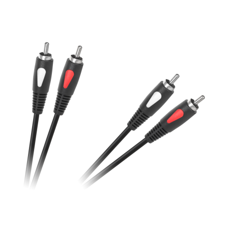 Kabel 2RCA-2RCA 1.0m Cabletech Eco-Line
Kabel 2RCA-2RCA 1,0m Cabletech Eco-Line