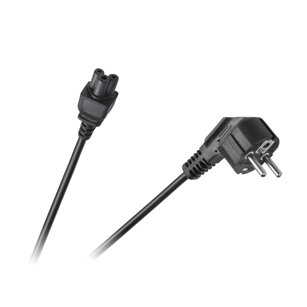 Kabel sieciowy do laptopa (koniczynka) 1.5m Cabletech Eco-Line Kabel sieciowy do laptopa (koniczynka) 1.5m Cabletech Eco-Line