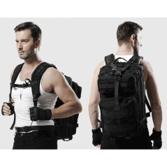 Ryggsäck svart liten 23089