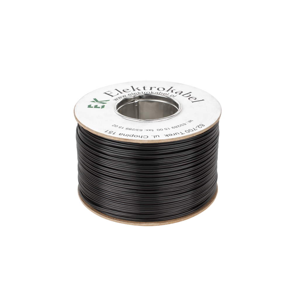 Kabel głośnikowy SMYp 2 x 0,5mm czarny 200m Kabel głośnikowy SMYp 2 x 0,5mm czarny 200m