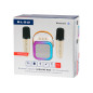 30-358- Bluetooth-högtalare karaoke rgb 2 mikrofoner