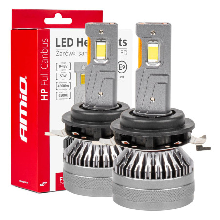 Bil LED-lampor serie HP Full Canbus H7-1 6500K AMIO-03675