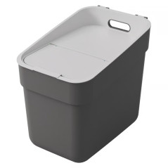 Sopbehållare för avfallssortering Ready To Collect 20 l mörkgrå