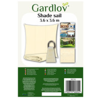 Solsegel 3,6x3,6m Gardlov 23165