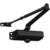 Självstängande dörrstängare svart 40-60 kg Malatec 23598
