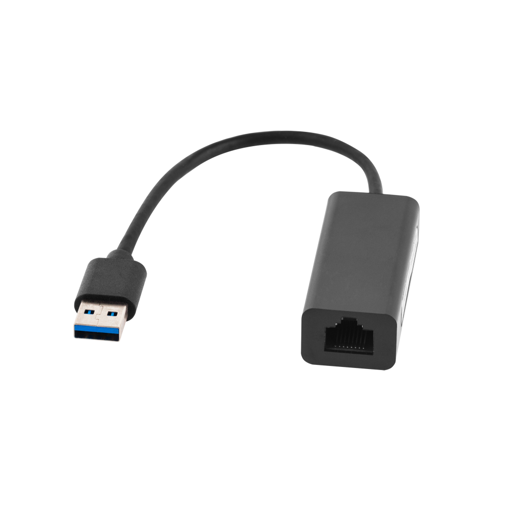 Adapter för USB 3.0 till RJ45 LAN gigabit 10/100/1000 Mb. Adapter för USB 3.0 till RJ45 LAN gigabit 10/100/1000 Mb.