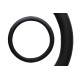 Skydd i perforerad läder till bilratt med diameter 37-39 cm, artikelnummer amio-01766.