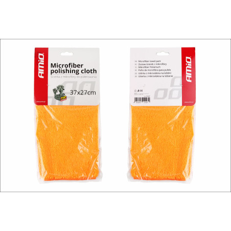 Mikrofiberduk för polering av bil 37x27 cm 350g/m2 amio-01047