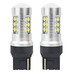 LED-lampor canbus 3030 24smd t20 7440 w21w vit 12v 24v amio-01173
