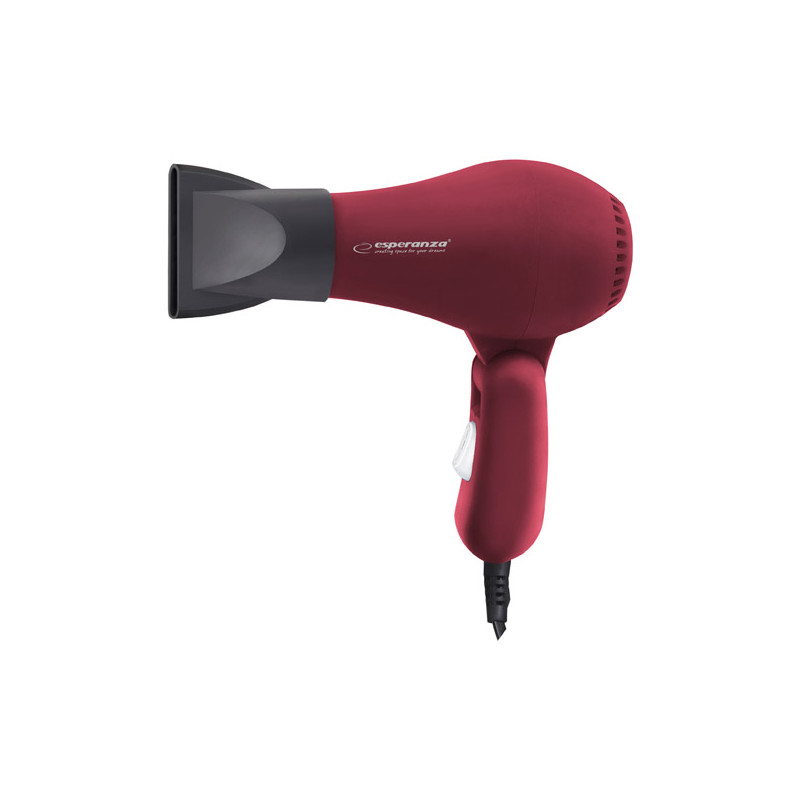 EBH003R Esperanza hårtork Aurora röd