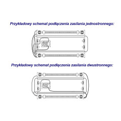 LED-rör 150 cm 22w T8 4000k G13 neutral transparent