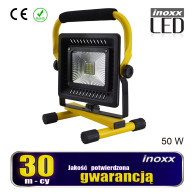 Naświetlacz przenośny led 50w x2 + statyw teleskopowy 160cm