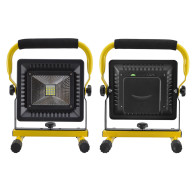 Strålkastare med LED-belysning 50W x2 + teleskopstativ 160cm
