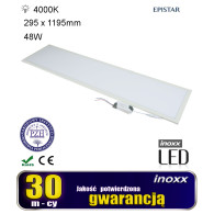 Panel led sufitowy 120x30 48w lampa slim kaseton 4000k neutralny