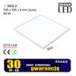 Panel led 60x60 60w taklampa taket 3000k varm