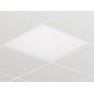 Panel led 60x60 60w taklampa taket 3000k varm
