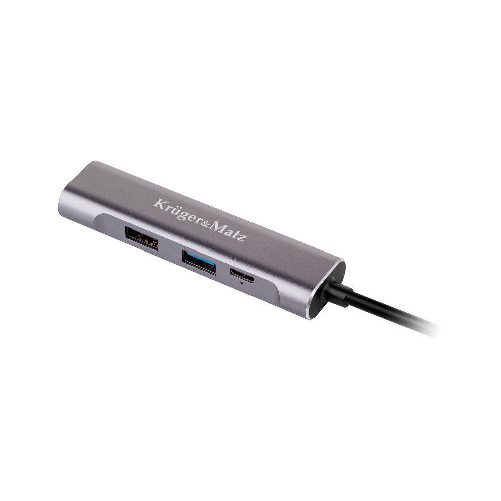 Adapter (HUB) USB typ C till HDMI/USB3.0/USB2.0/C-port