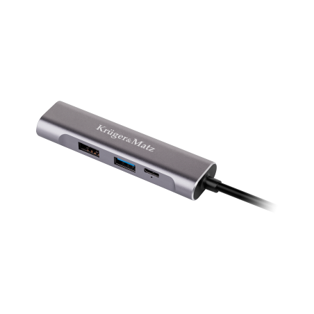 Adapter (HUB) USB typ C till HDMI/USB3.0/USB2.0/C-port