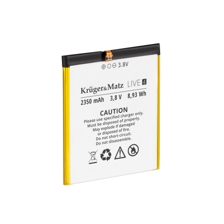 Originalbatteri till Kruger&Matz Live 4/4S