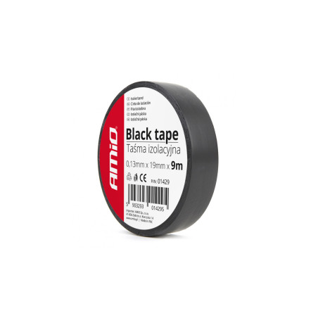 Isoleringsband svart skotsk PVC-amio-01429