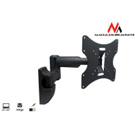 Uchwyt do telewizora lub monitora Maclean, uniwersalny, max vesa 200x200, 13-42', 30 kg, czarny, MC-503A B