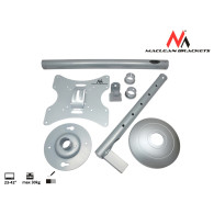 Uchwyt do telewizora sufitowy Maclean, 23-42', 50~85cm, 30kg, srebrny, MC-504A S