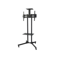 Stand wózek do TV Maclean, profesjonalny, do TV,  na kółkach, max. VESA 600x400, max. 55kg, MC-661