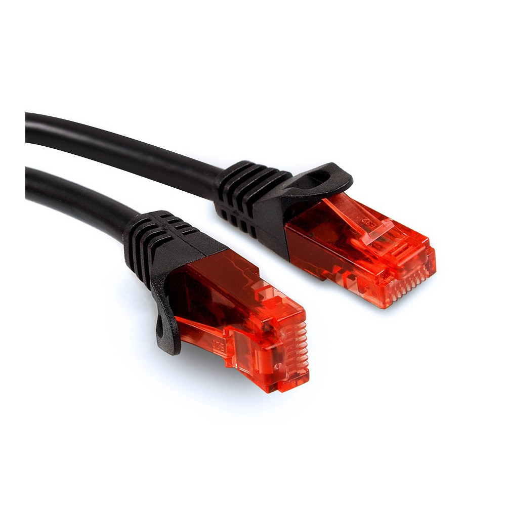 Przewód, kabel, patchcord, UTP Maclean, wtyk-wtyk, Cat6, 1m, czarny, MCTV-740 Przewód, kabel, patchcord, UTP Maclean, wtyk-wtyk, Cat6, 1m, czarny, MCTV-740
